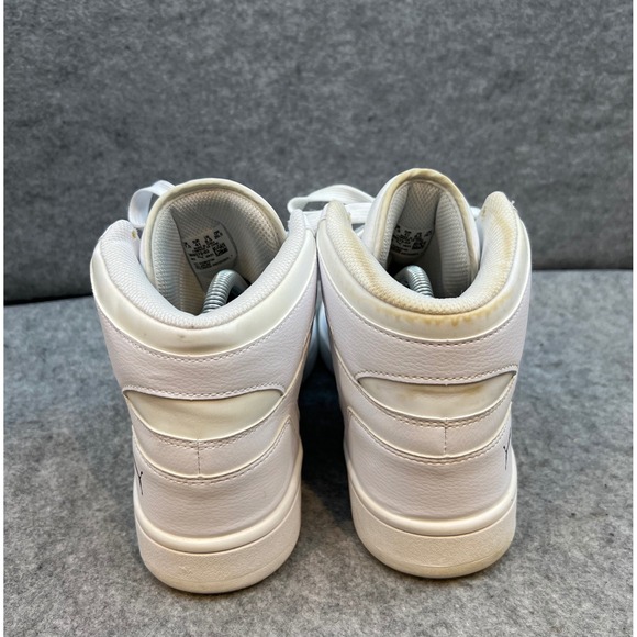 Puma Rebound‎ High Top Sneakers Classic Casual Shoes White Mens Size 8.5 - Picture 8 of 10